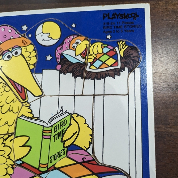 Vintage 1984 Playskool Sesame Street puzzle - Picture 7 of 9